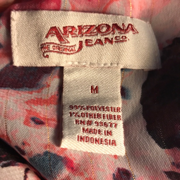 Sheer Floral Cold Shoulder Blouse - Picture 4 of 4